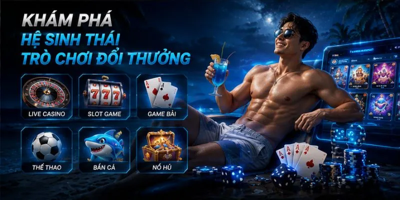 Các danh mục trò chơi trên EE88 casino