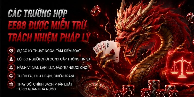 Các trường hợp EE88 được miễn trừ trách nhiệm