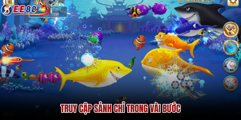 Lối vào Bắn Cá qua đăng ký hoặc đăng nhập